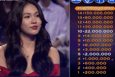 Cô gái chơi "Ai là triệu phú" được dân mạng truy tìm vì xinh đẹp