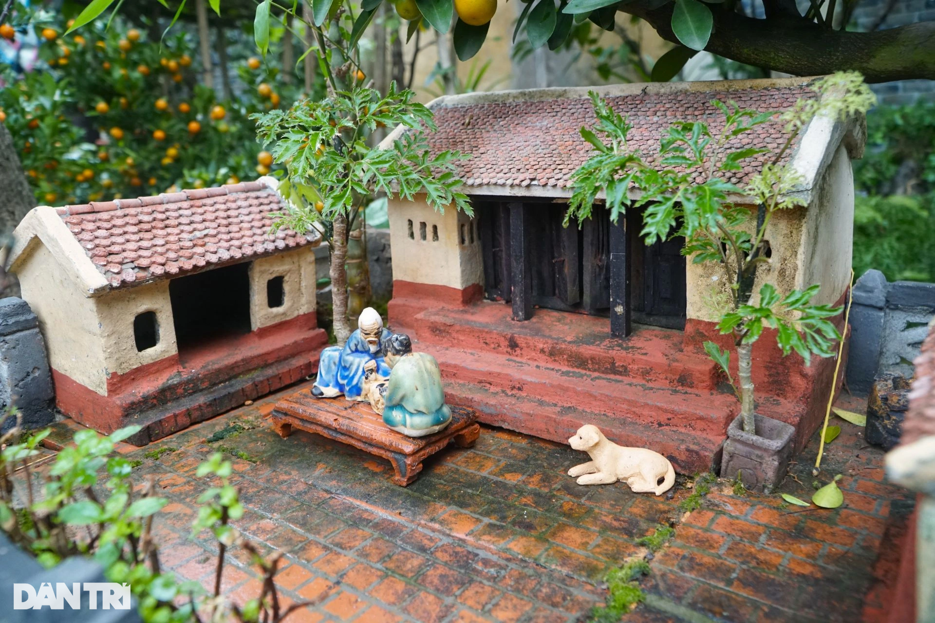 Siêu phẩm tiểu cảnh nhà Bắc Bộ, ai nhìn cũng muốn về quê ăn Tết - 2 Siêu phẩm tiểu cảnh nhà Bắc Bộ, ai nhìn cũng muốn về quê ăn Tết - 2