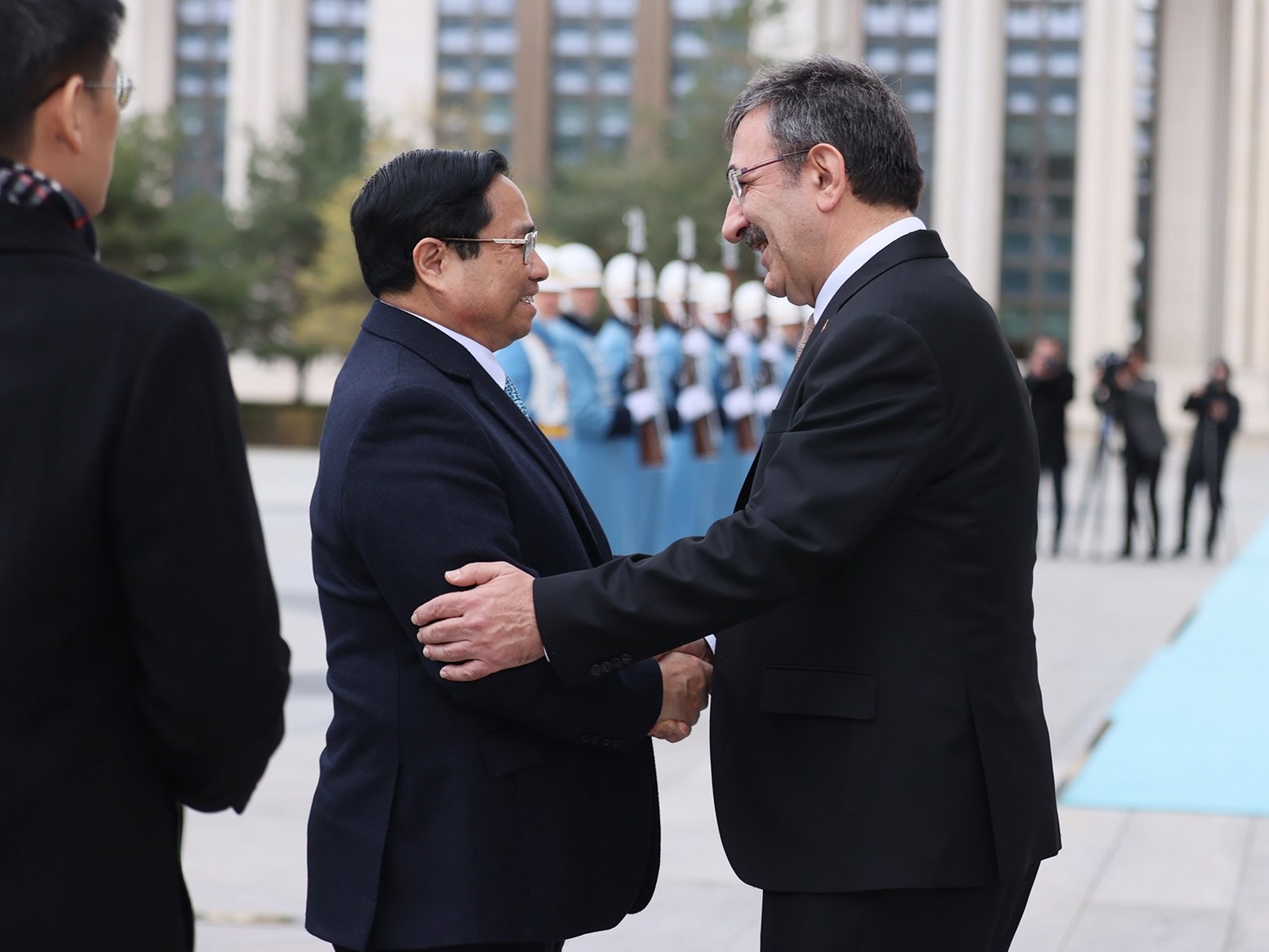 Lễ đón chính thức Thủ tướng Phạm Minh Chính tại Phủ Tổng thống Thổ Nhĩ Kỳ - 1
