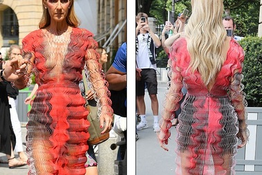 Celine Dion nổi bật tại tuần lễ thời trang Paris