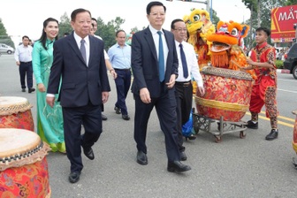 Hình dung sao về TPHCM theo Đồ án quy hoạch đến năm 2040, tầm nhìn 2060? 16 Phó Thủ tướng Mai Văn Chính dự lễ khởi công Vành đai 4 TPHCM tại Bình Dương