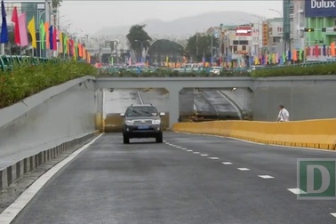 Thông xe hầm chui 118 tỷ đồng phục vụ APEC