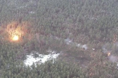 Xe bọc thép "Kẻ hủy diệt" chế áp cứ điểm phòng ngự trong rừng của Ukraine