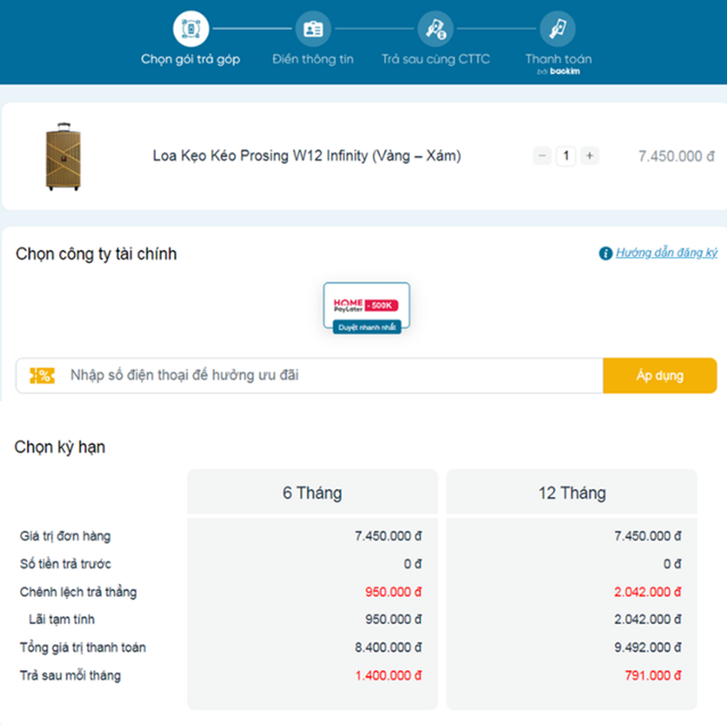 Mua loa kéo trả góp đơn giản, nhanh chóng cùng Điện máy 369 - 2 Mua loa kéo trả góp đơn giản, nhanh chóng cùng Điện máy 369 - 2