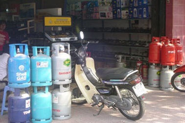 Giá gas giảm 13.000 đồng