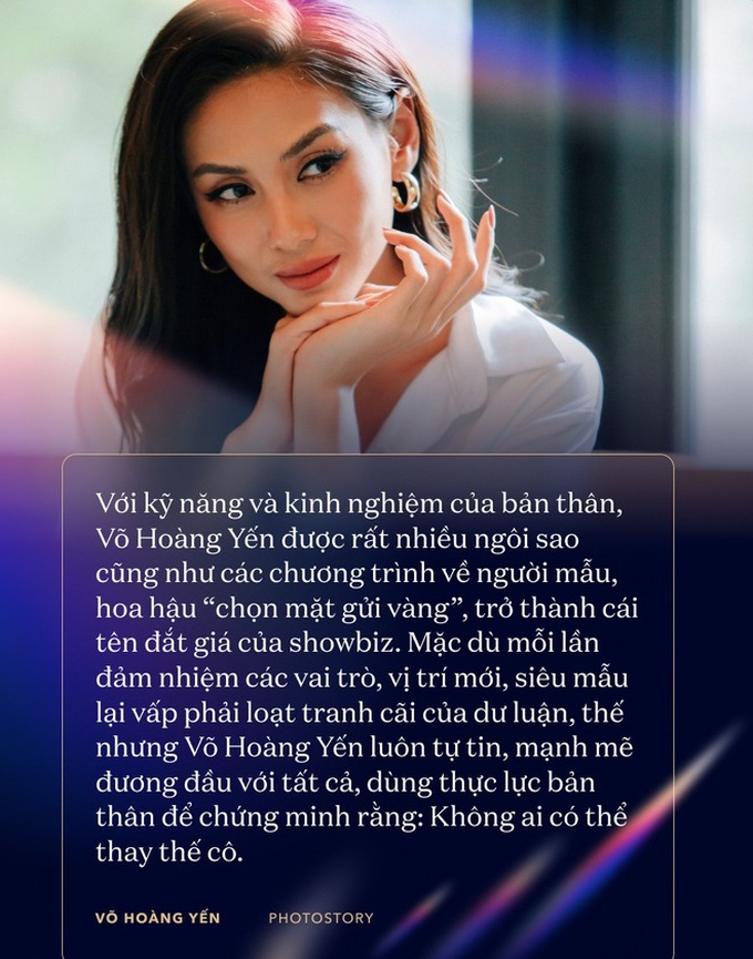 15 năm lăn lộn trong showbiz Việt, Võ Hoàng Yến khẳng định bản lĩnh cùng vị thế của siêu mẫu không ai có thể thay thế! - Ảnh 2. 15 năm lăn lộn trong showbiz Việt, Võ Hoàng Yến khẳng định bản lĩnh cùng vị thế của siêu mẫu không ai có thể thay thế! - Ảnh 2.