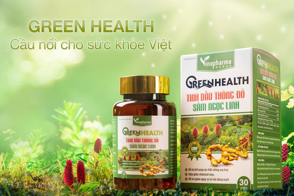 GREEN HEALTH - sản phẩm từ thảo mộc hỗ trợ đẩy lùi nỗi lo tai biến mạch máu não - 1 GREEN HEALTH - sản phẩm từ thảo mộc hỗ trợ đẩy lùi nỗi lo tai biến mạch máu não - 1