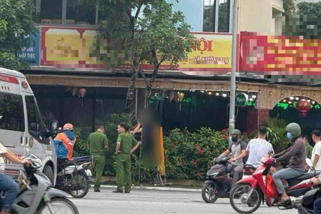 Nam thanh niên tử vong trước cửa quán bia ở Hà Nội - 1
