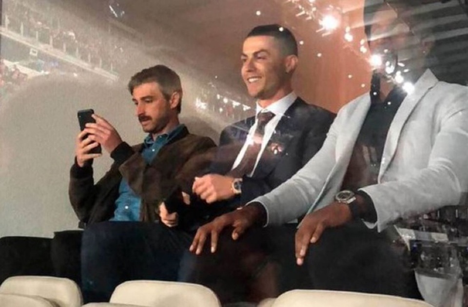 C.Ronaldo dự khán, hả hê khi Real Madrid chiến thắng Barcelona - 1 C.Ronaldo dự khán, hả hê khi Real Madrid chiến thắng Barcelona - 1
