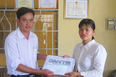 Hơn 9 triệu đồng đến với hai chị em sinh đôi ở Trà Ôn