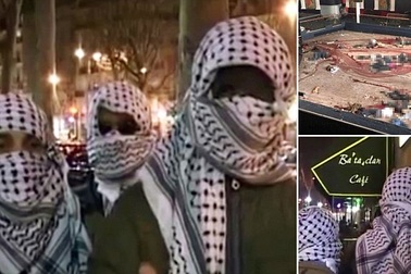 Xuất hiện video nhóm nam giới trùm đầu từng dọa tấn công rạp hát Paris