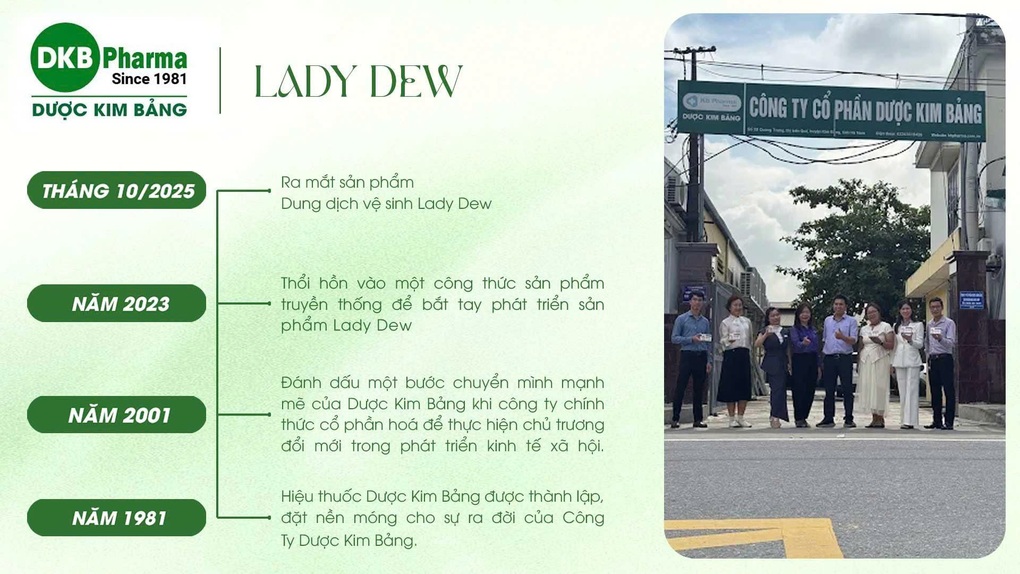 Dược Kim Bảng và The Deus hợp tác sản xuất, ra mắt thương hiệu Lady Dew - 3 Dược Kim Bảng và The Deus hợp tác sản xuất, ra mắt thương hiệu Lady Dew - 3