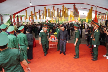 Truy điệu và an táng hài cốt các liệt sĩ tại Vị Xuyên