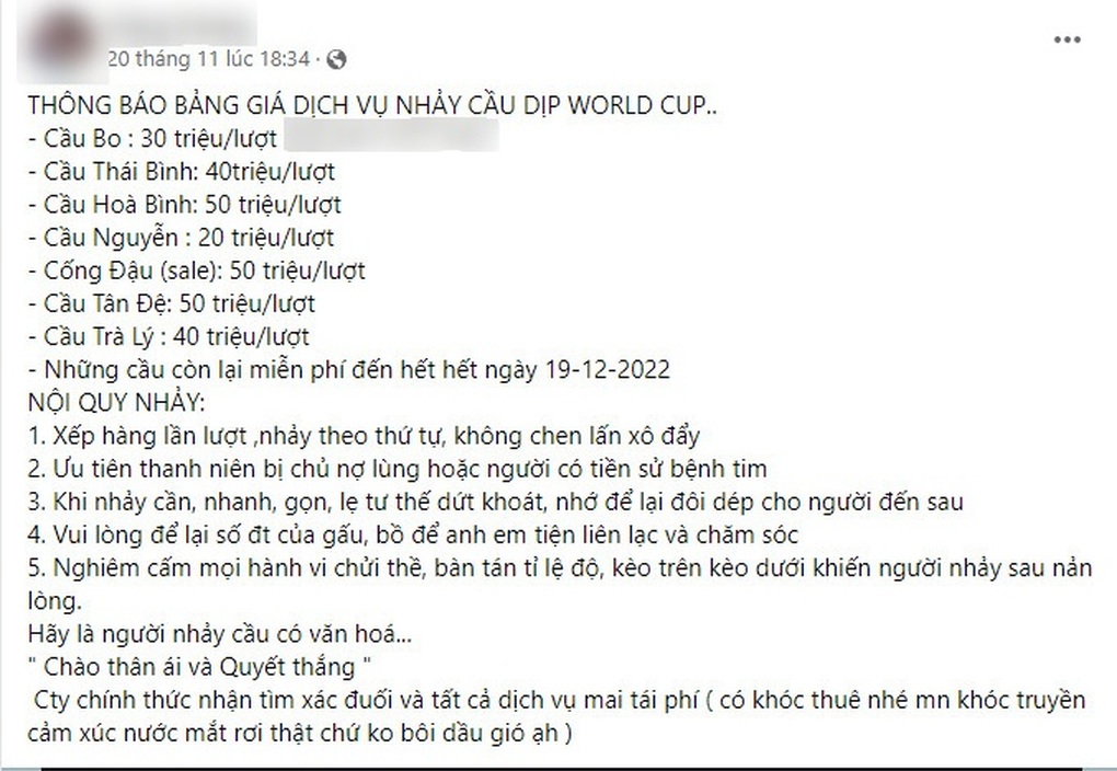 Phản cảm trò đùa nhảy cầu, cầm sổ đỏ tràn ngập MXH mùa World Cup - 1 Phản cảm trò đùa nhảy cầu, cầm sổ đỏ tràn ngập MXH mùa World Cup - 1