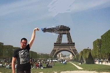 “Chết cười” với ảnh chế cùng tháp Eiffel của cư dân mạng