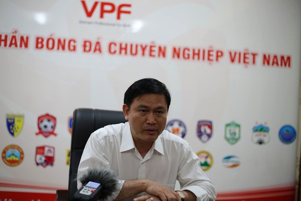Chủ tịch VPF lên tiếng sau chỉ trích của bầu Đức - 1 Chủ tịch VPF lên tiếng sau chỉ trích của bầu Đức - 1