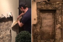 Dỡ bức tường nhà cổ, vợ chồng phát hiện lối đi bí mật đến nơi không ai ngờ
