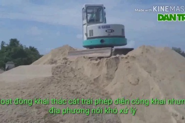 Bình Định: Sông La Tinh bị “rút ruột”, địa phương nói kiểm tra không xuể