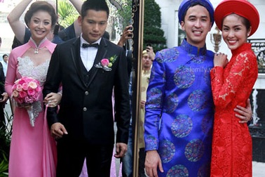 Những đám cưới ồn ào nhất showbiz Việt 2012
