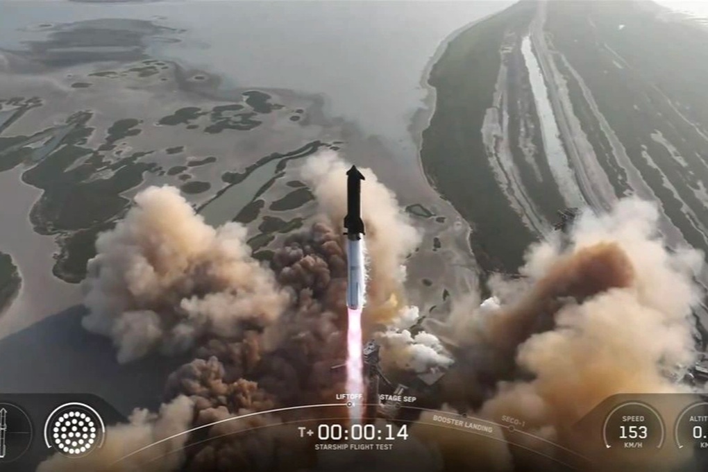 Starship-Start schlägt fehl, explodiert im Weltraum - 1 Tàu Starship phóng thất bại, phát nổ trong không gian - 1