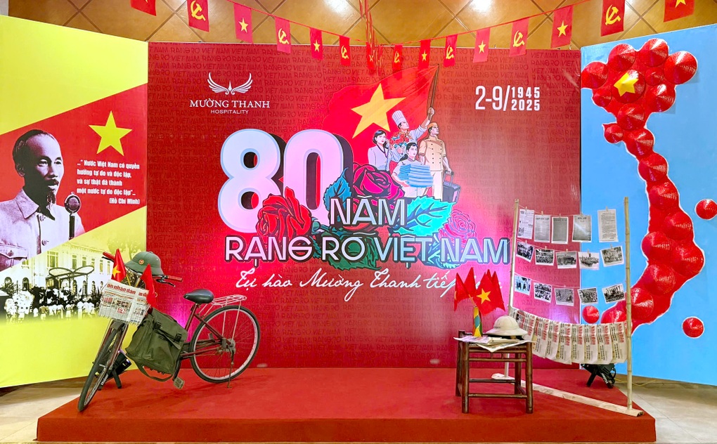 Mường Thanh tổ chức sự kiện “80 năm rạng rỡ Việt Nam - Tự hào Mường Thanh tiếp bước” - 1 Mường Thanh tổ chức sự kiện “80 năm rạng rỡ Việt Nam - Tự hào Mường Thanh tiếp bước” - 1