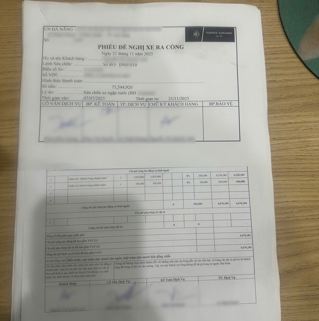 Vụ MG HS chờ sửa gần 5 tháng: Khách hàng đã nhận xe, đại lý hé lộ tình tiết - 1