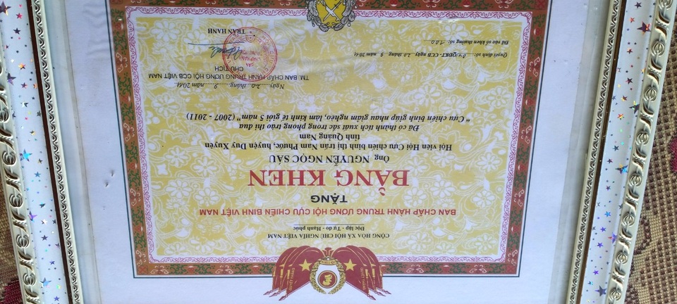 Quảng Nam: Gặp người cựu binh nặng tình nặng nghĩa với đồng đội - 4 Quảng Nam: Gặp người cựu binh nặng tình nặng nghĩa với đồng đội - 4