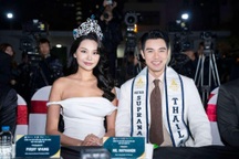 Nam vương và Hoa hậu Siêu quốc gia Thái Lan 2023 làm giám khảo tại Việt Nam