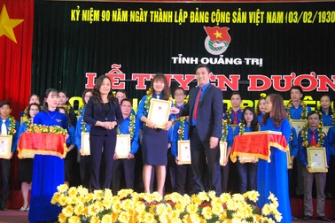 Quảng Trị tuyên dương 90 đảng viên trẻ tiêu biểu