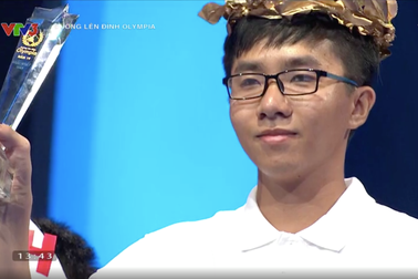 Nam sinh Cần Thơ "chạm nóc" điểm số kỷ lục Đường lên đỉnh Olympia 2019