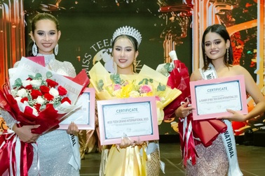 Nữ sinh Việt đăng quang Miss Teen Grand International 2023 tại Campuchia