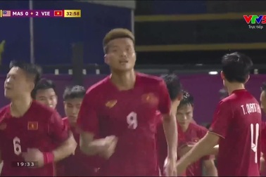 U22 Việt Nam 2-0 U22 Malaysia: Văn Tùng lập cú đúp