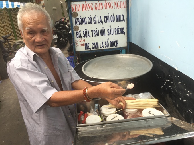 Hà ng rong,Sà i Gòn