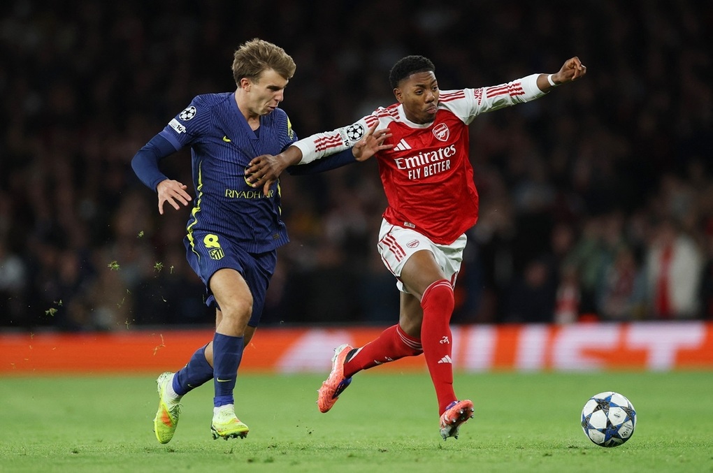Gyokeres tỏa sáng rực rỡ, Arsenal thắng đậm Atletico Madrid - 2 Gyokeres tỏa sáng rực rỡ, Arsenal thắng đậm Atletico Madrid - 2