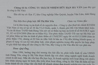 Hưng Yên: Lùm xum vụ cho thuê tài chính hơn 10 năm vẫn chưa thi hành án xong
