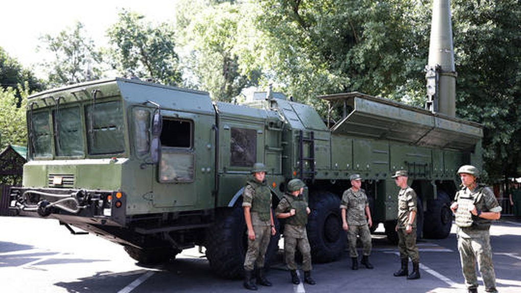 Nga nêu điều kiện rút vũ khí hạt nhân chiến thuật khỏi Belarus - 1 Nga nêu điều kiện rút vũ khí hạt nhân chiến thuật khỏi Belarus - 1