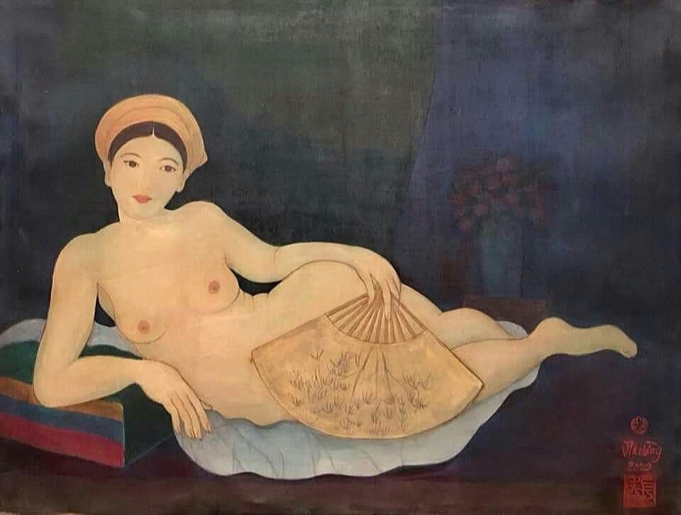 8 hoạ sĩ lớn tuổi gây bất ngờ với triển tranh nude - 6