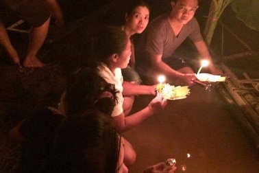 Lễ hội đua thuyền trên dòng sông Mê Kông