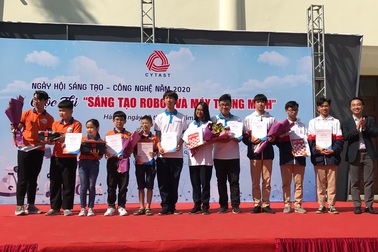 Lào Cai đạt giải Nhất cuộc thi "Sáng tạo robot và máy tính thông minh"