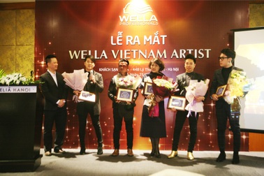 Thương hiệu Wella hợp tác với 5 nhà tạo mẫu tóc hàng đầu Việt Nam