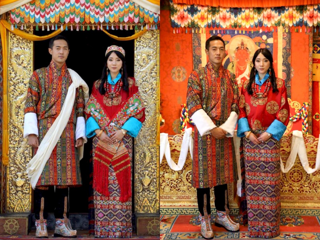 3 anh em Quốc vương Bhutan cưới 3 chị em ruột - 7