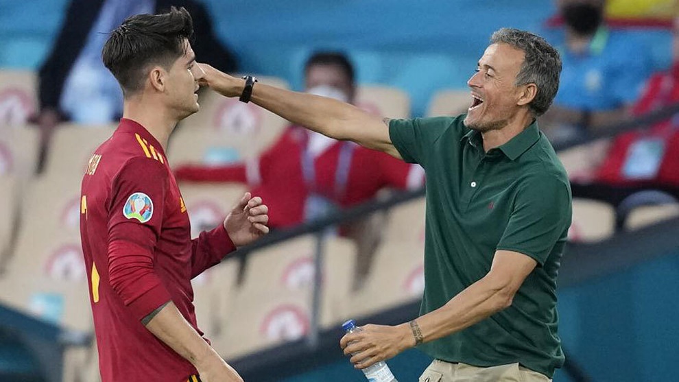 HLV Luis Enrique đưa ra quyết định bất ngờ về Morata - 2 HLV Luis Enrique đưa ra quyết định bất ngờ về Morata - 2