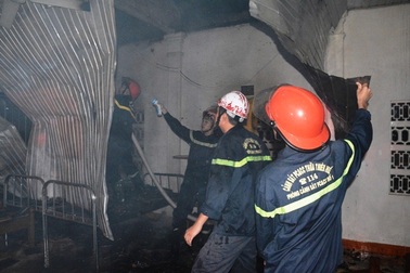 Cháy ở nhà dưỡng lão TP Huế lúc đêm khuya