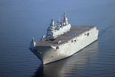 Tàu sân bay đầu tiên trên thế giới dành cho UAV chiến đấu