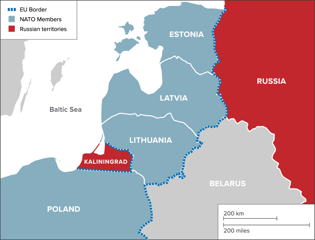 Tướng Mỹ nêu khả năng NATO kiểm soát vùng Kaliningrad của Nga - 2 Tướng Mỹ nêu khả năng NATO kiểm soát vùng Kaliningrad của Nga - 2