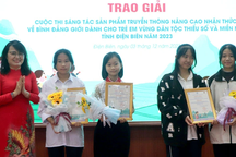 Điện Biên mở cuộc thi sáng tạo sản phẩm truyền thông về bình đẳng giới