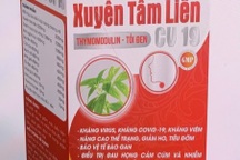 Bộ Y tế cảnh báo 2 thực phẩm bảo vệ sức khỏe Xuyên Tâm Liên giả mạo