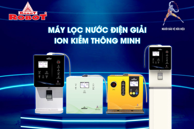 Ra mắt máy lọc nước điện giải ion kiềm thông minh