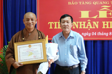 Nhiều binh khí của nghĩa quân Tây Sơn lần đầu tiên trưng bày