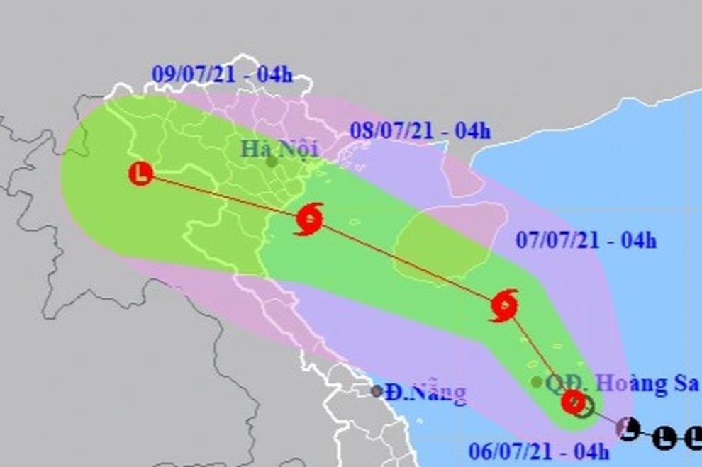 Áp thấp trên Biển Đông có khả năng mạnh lên thành bão - 1 Áp thấp trên Biển Đông có khả năng mạnh lên thành bão - 1